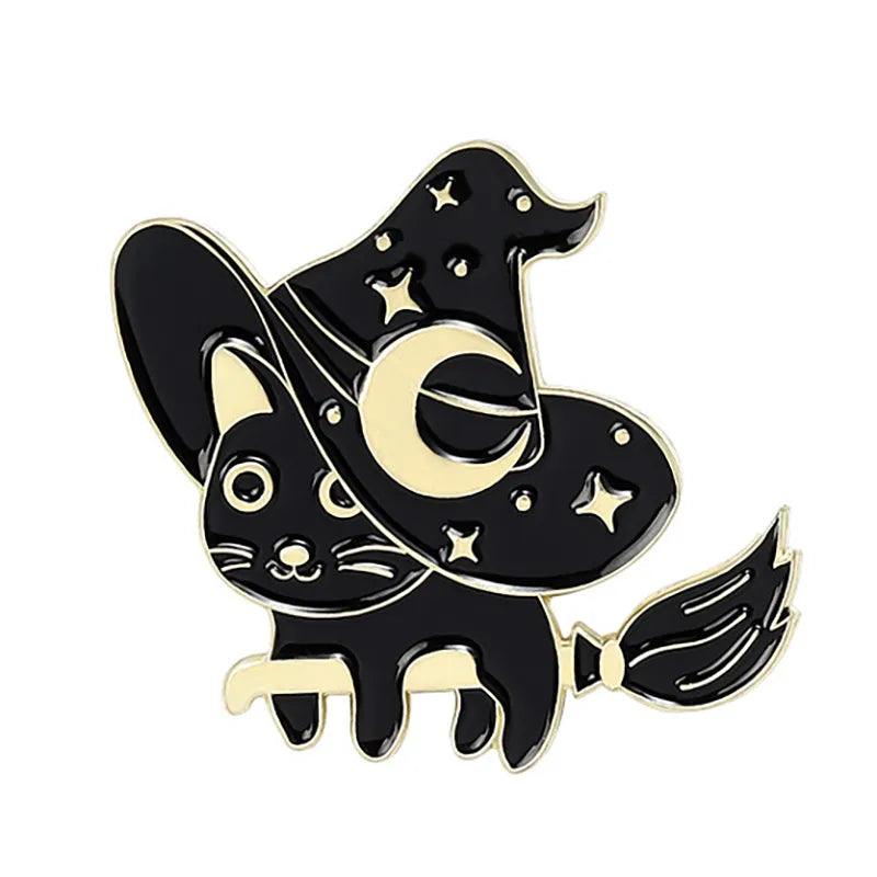 Gothic Cat Pins, 30Designs - Just Cats - Gifts for Cat Lovers