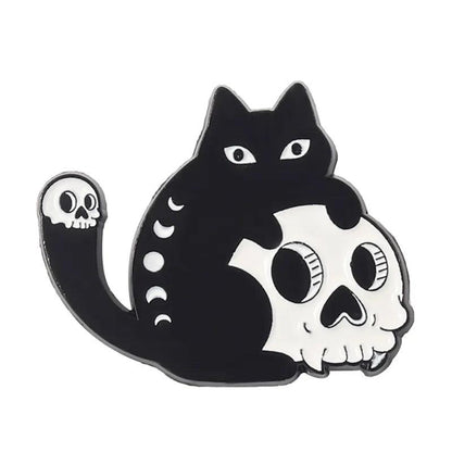 Gothic Cat Pins, 30Designs - Just Cats - Gifts for Cat Lovers