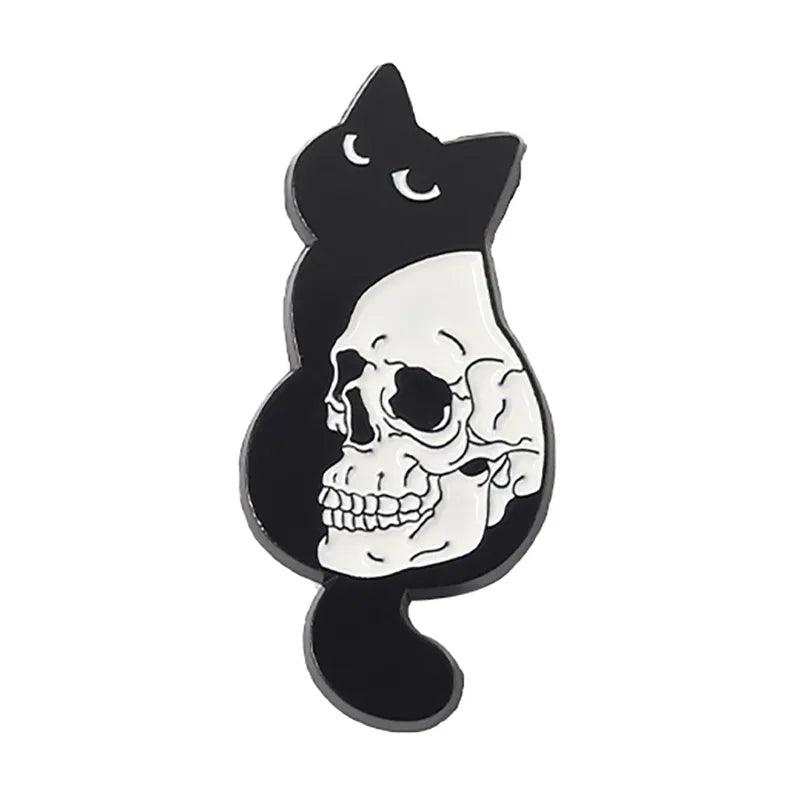 Gothic Cat Pins, 30Designs - Just Cats - Gifts for Cat Lovers