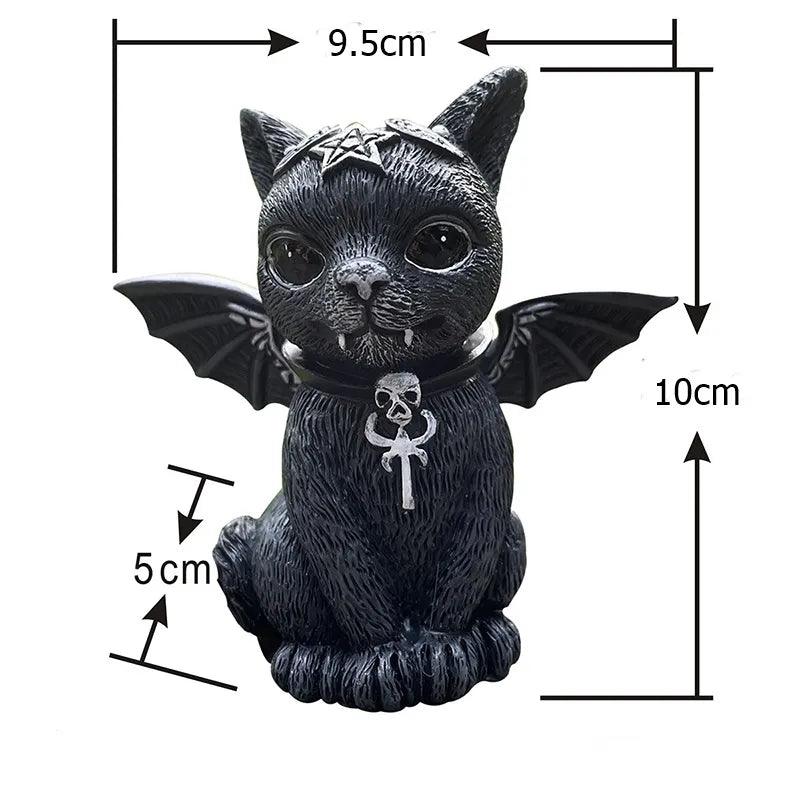 Gothic cat Sculptures, 5 Designs - Just Cats - Gifts for Cat Lovers