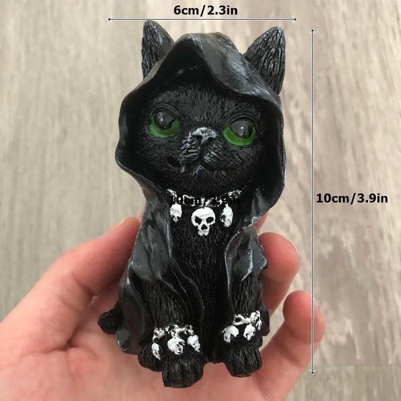 Gothic cat Sculptures, 5 Designs - Just Cats - Gifts for Cat Lovers