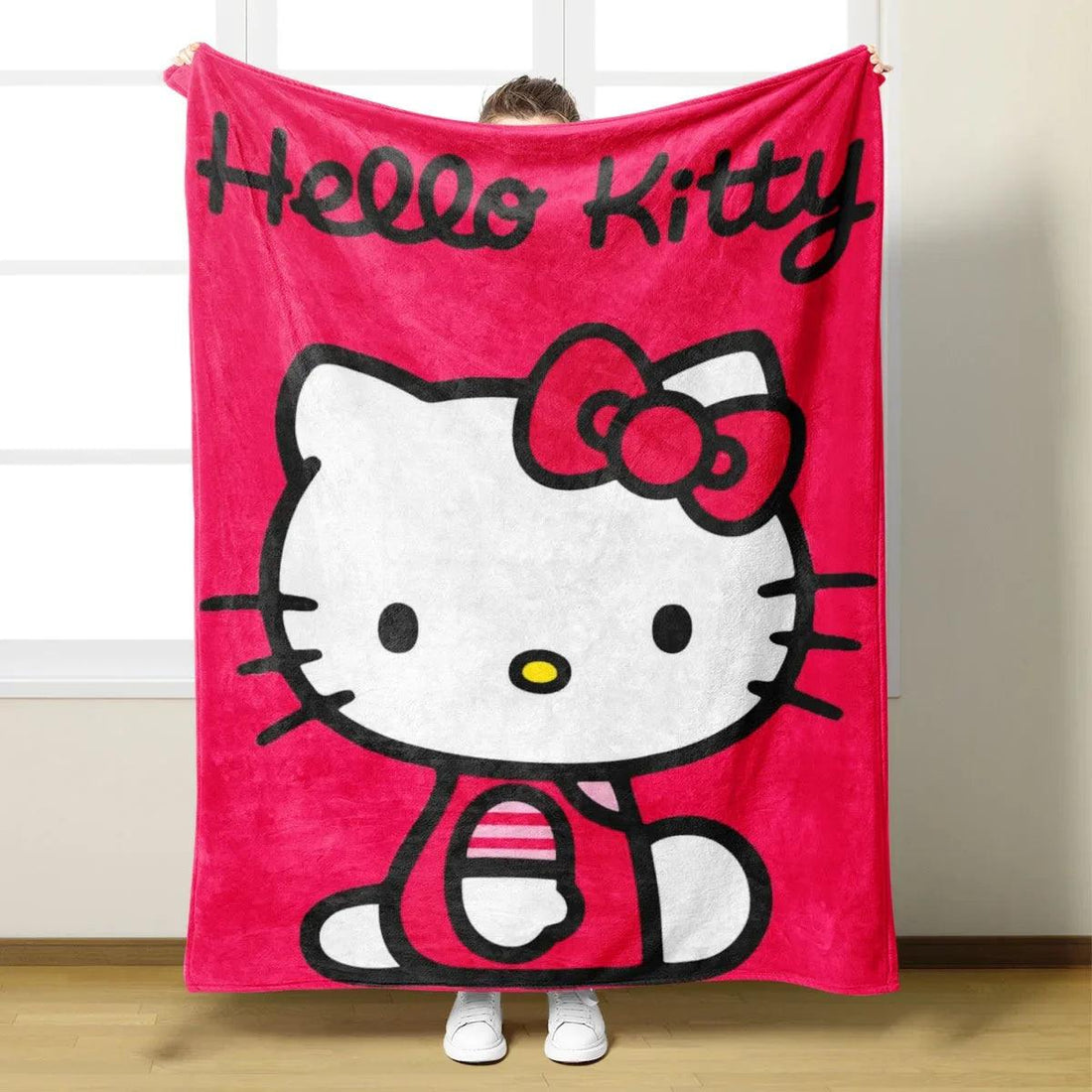 Hello Kitty Blanket, 5 designs, 4 sizes - Just Cats - Gifts for Cat Lovers