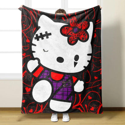 Hello Kitty Blanket, 5 designs, 4 sizes - Just Cats - Gifts for Cat Lovers