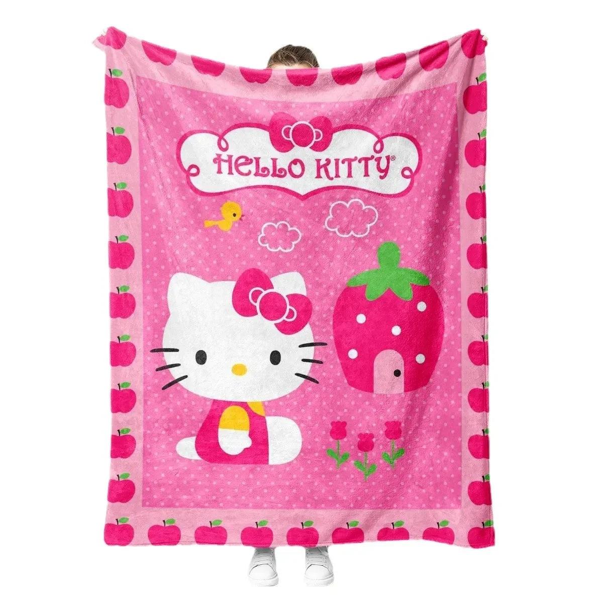 Hello Kitty Blanket, 5 designs, 4 sizes - Just Cats - Gifts for Cat Lovers