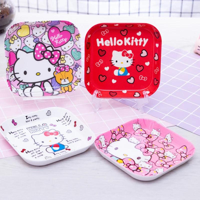 Hello Kitty Cute plates, 6 Designs - Just Cats - Gifts for Cat Lovers