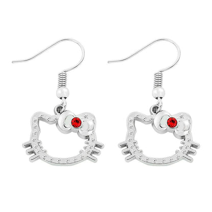 Hello Kitty Drop Earrings - Just Cats - Gifts for Cat Lovers