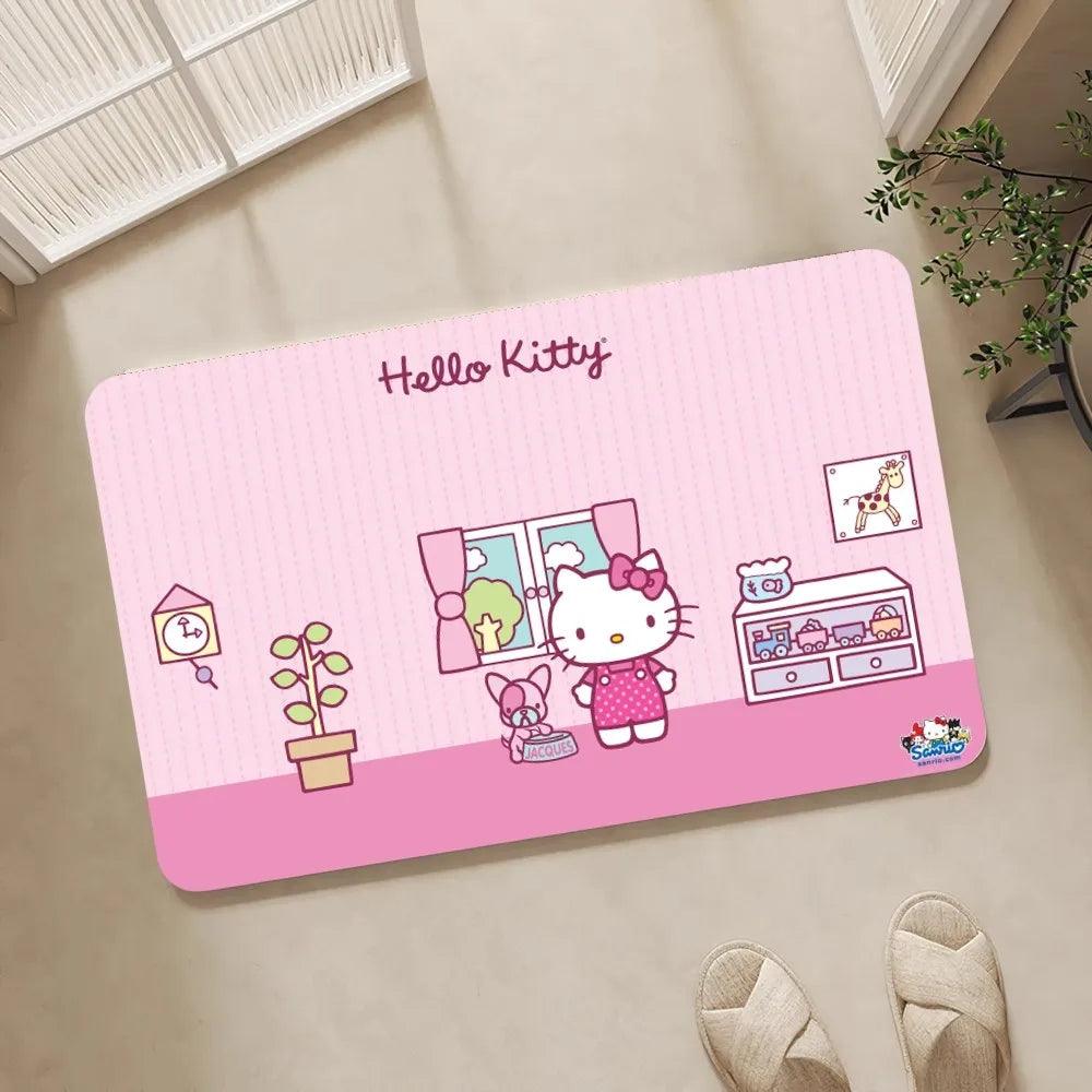 Hello Kitty Floor Mat, 9 Desings - Just Cats - Gifts for Cat Lovers
