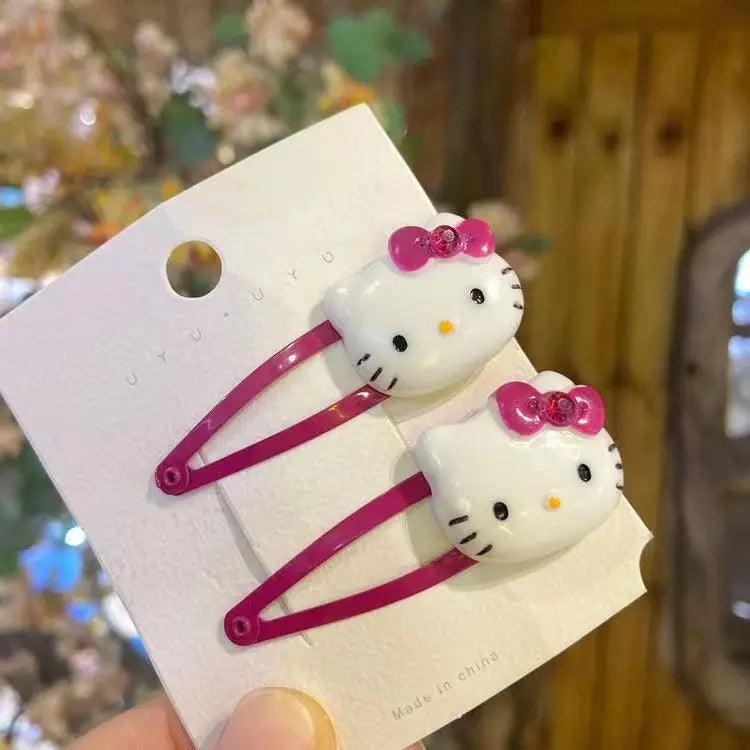 Hello Kitty Hair Pins, Various Colors - Just Cats - Gifts for Cat Lovers