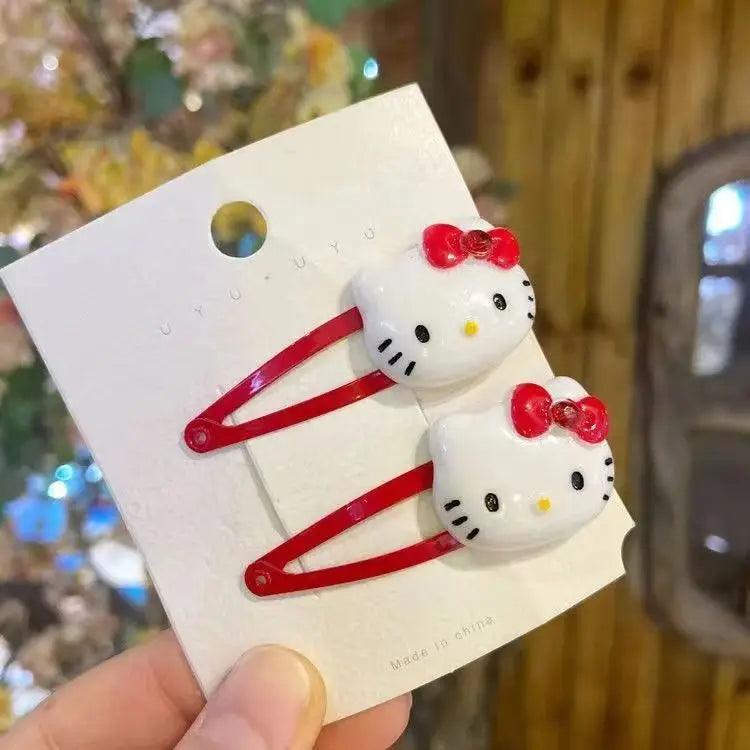 Hello Kitty Hair Pins, Various Colors - Just Cats - Gifts for Cat Lovers