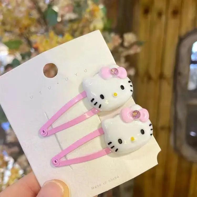 Hello Kitty Hair Pins, Various Colors - Just Cats - Gifts for Cat Lovers