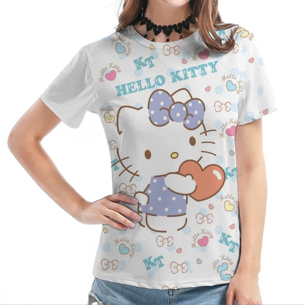 Hello Kitty Print T-Shirts for all ages, 6 Designs - Just Cats - Gifts for Cat Lovers