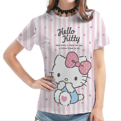 Hello Kitty Print T-Shirts for all ages, 6 Designs - Just Cats - Gifts for Cat Lovers