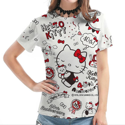 Hello Kitty Print T-Shirts for all ages, 6 Designs - Just Cats - Gifts for Cat Lovers