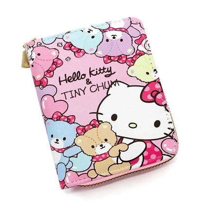 Hello Kitty PU Leather Mini Wallet, 5 Designs - Just Cats - Gifts for Cat Lovers