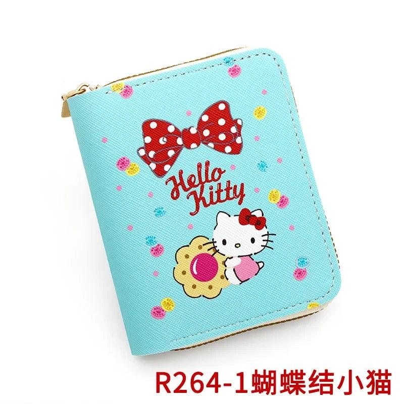 Hello Kitty PU Leather Mini Wallet, 5 Designs - Just Cats - Gifts for Cat Lovers