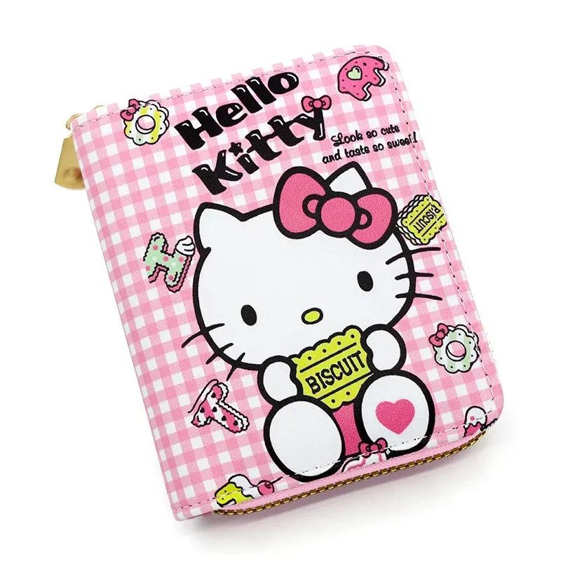 Hello Kitty PU Leather Mini Wallet, 5 Designs - Just Cats - Gifts for Cat Lovers