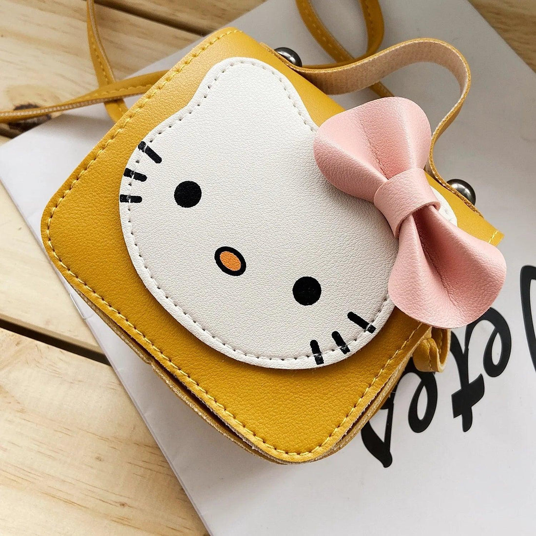 Hello Kitty PU Shoulder/crossbody Bag for Girls, 5 Colors - Just Cats - Gifts for Cat Lovers