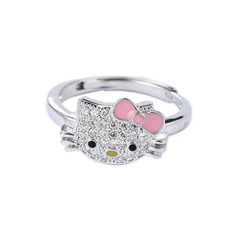 Hello Kitty Rings for Girls, 2 Designs - Just Cats - Gifts for Cat Lovers