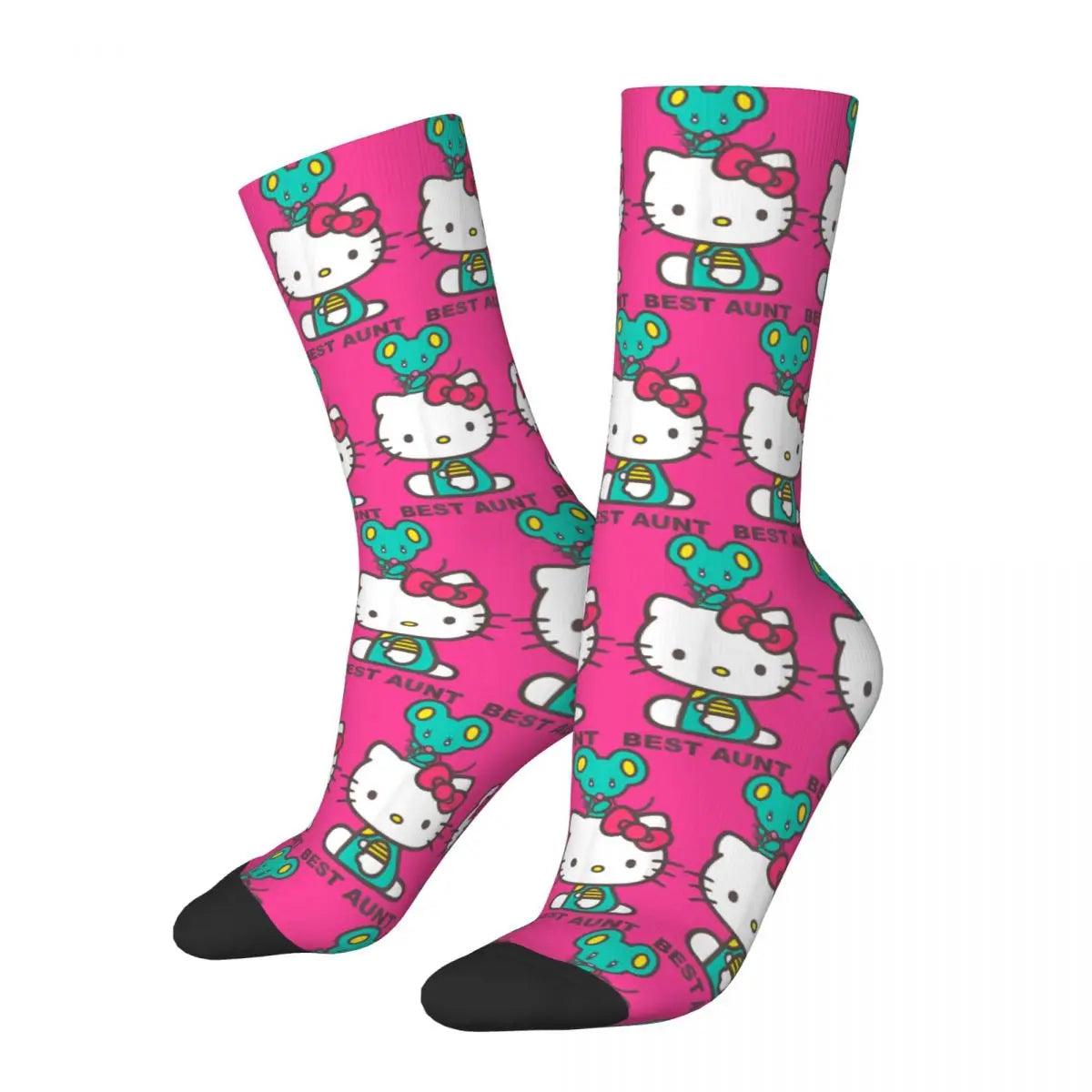 Hello Kitty Tude Socks, 18 Designs - Just Cats - Gifts for Cat Lovers