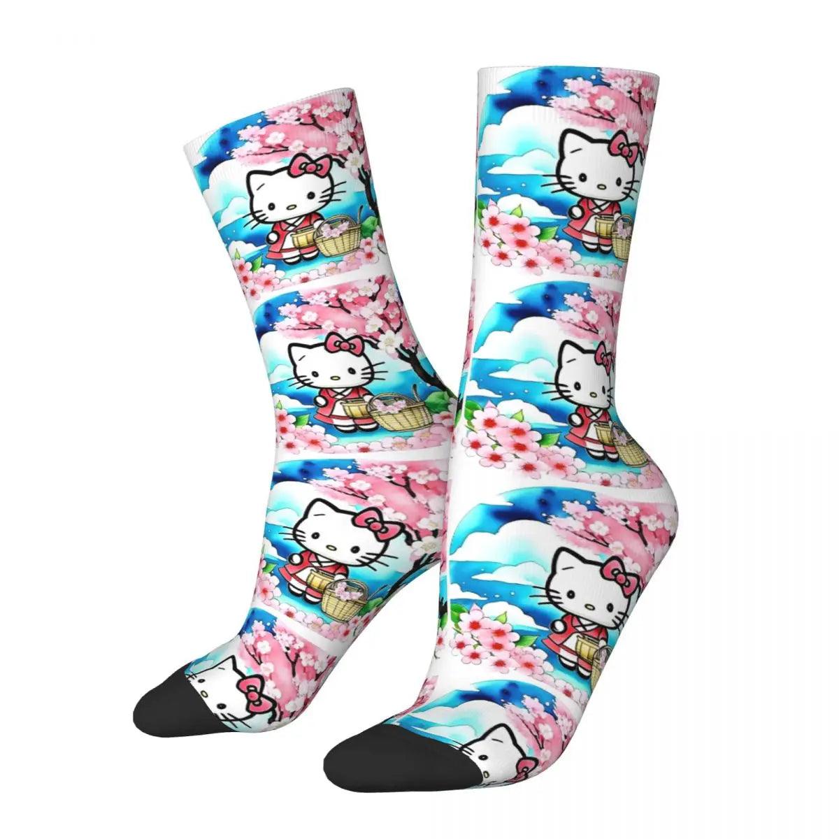 Hello Kitty Tude Socks, 18 Designs - Just Cats - Gifts for Cat Lovers