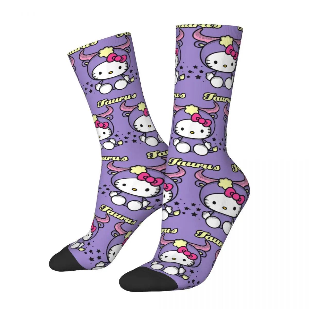 Hello Kitty Tude Socks, 18 Designs - Just Cats - Gifts for Cat Lovers