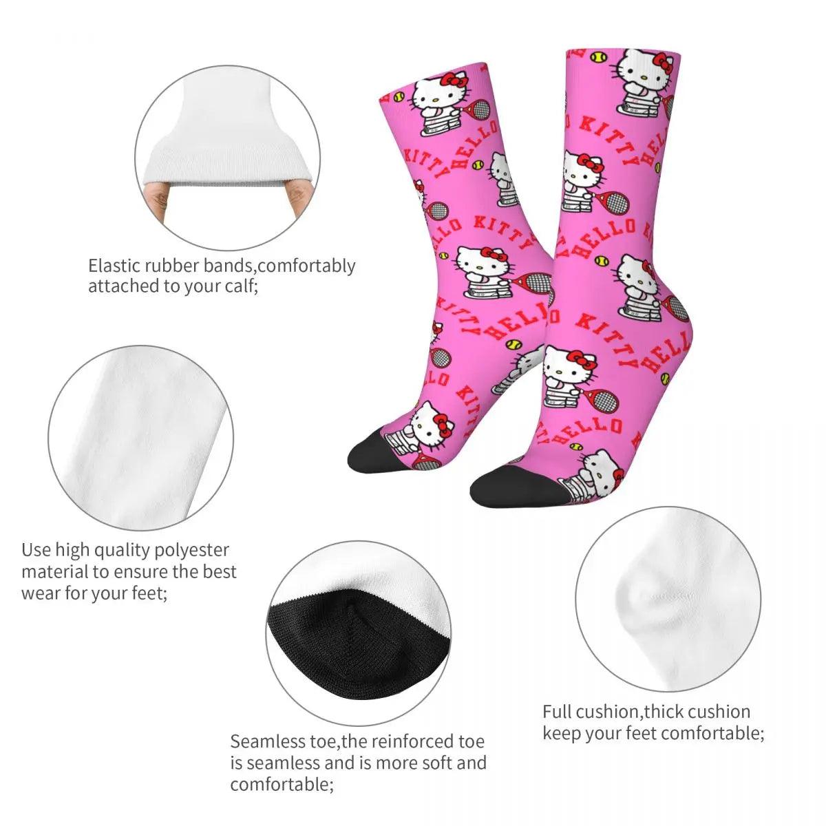 Hello Kitty Tude Socks, 18 Designs - Just Cats - Gifts for Cat Lovers