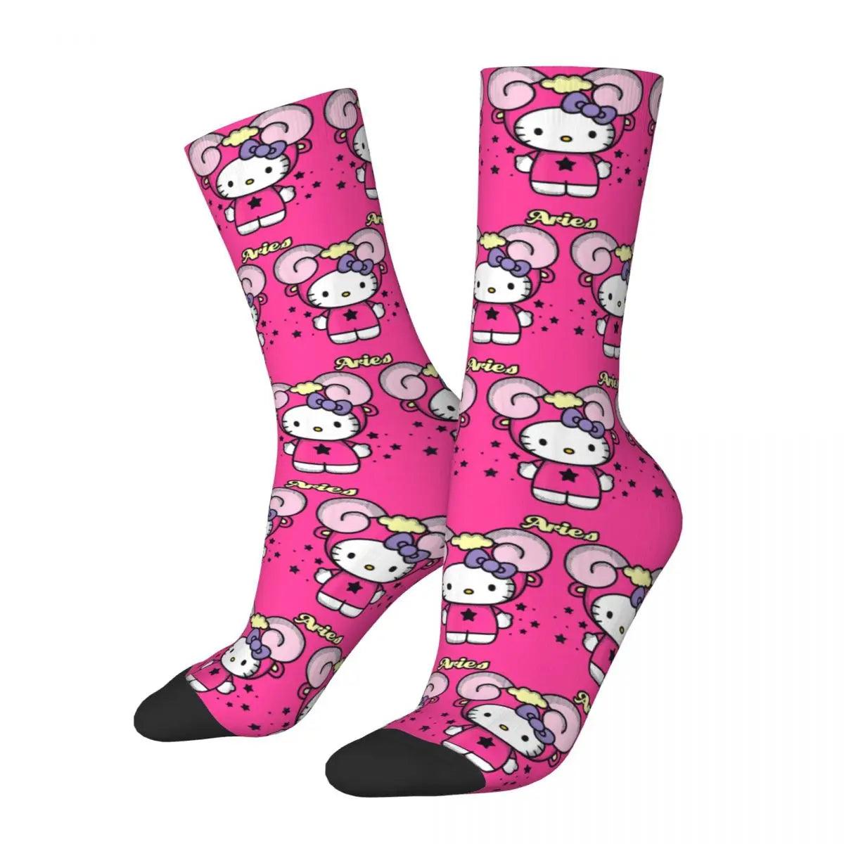 Hello Kitty Tude Socks, 18 Designs - Just Cats - Gifts for Cat Lovers