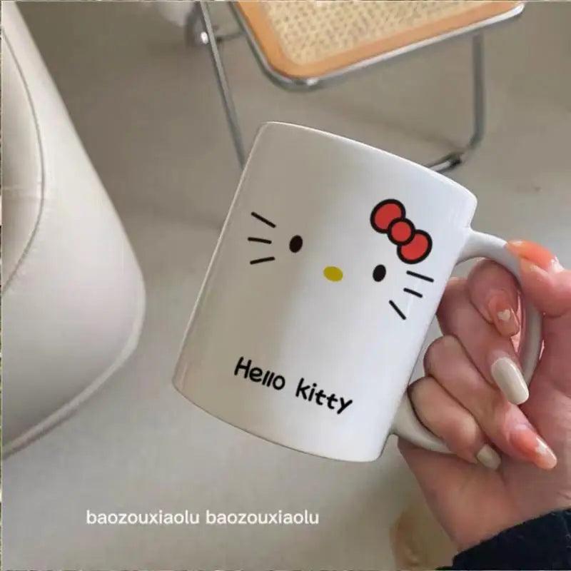 Hello Kitty White Ceramic Mug, 6 Designs - Just Cats - Gifts for Cat Lovers