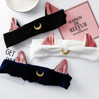 Luna Cat Ears Head band, 3 Colors - Just Cats - Gifts for Cat Lovers