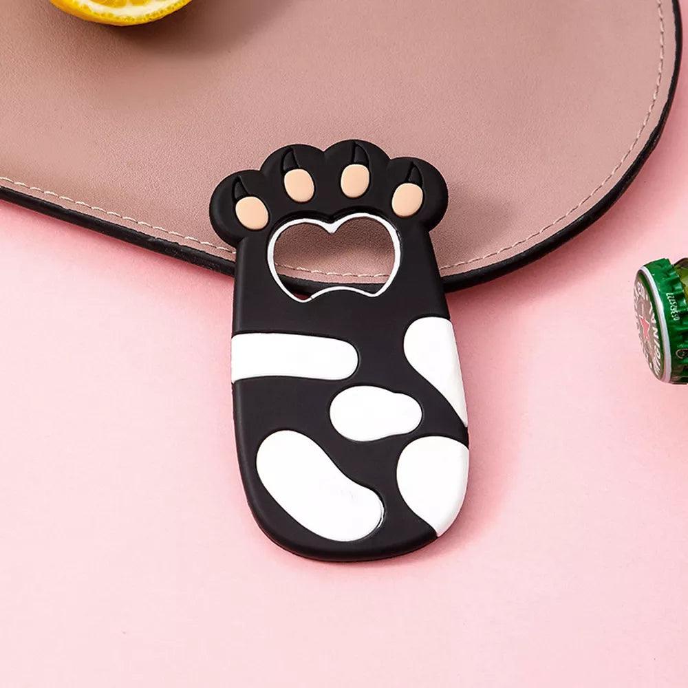 Paw Magnet Bottle Opener, 2 Styles, 12 Colors - Just Cats - Gifts for Cat Lovers