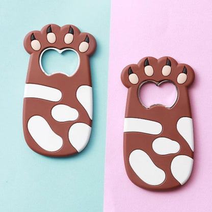 Paw Magnet Bottle Opener, 2 Styles, 12 Colors - Just Cats - Gifts for Cat Lovers