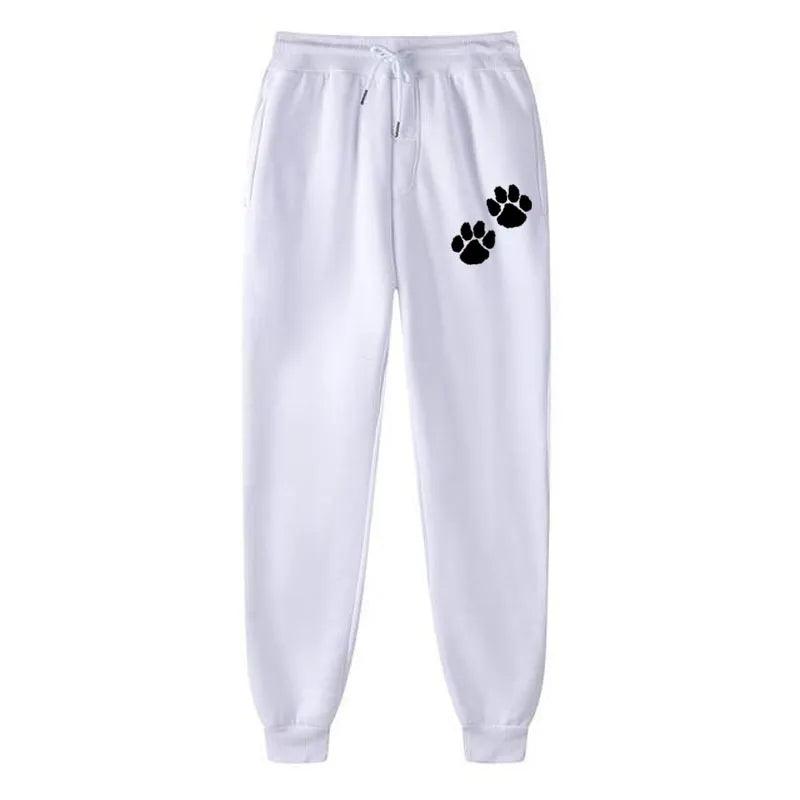 Paw Print Sweatpants, 4 colors, S-4x - Just Cats - Gifts for Cat Lovers