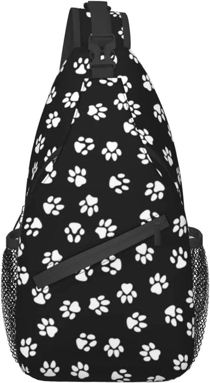 Paw Prints Crossbody Bag, 7 Prints - Just Cats - Gifts for Cat Lovers