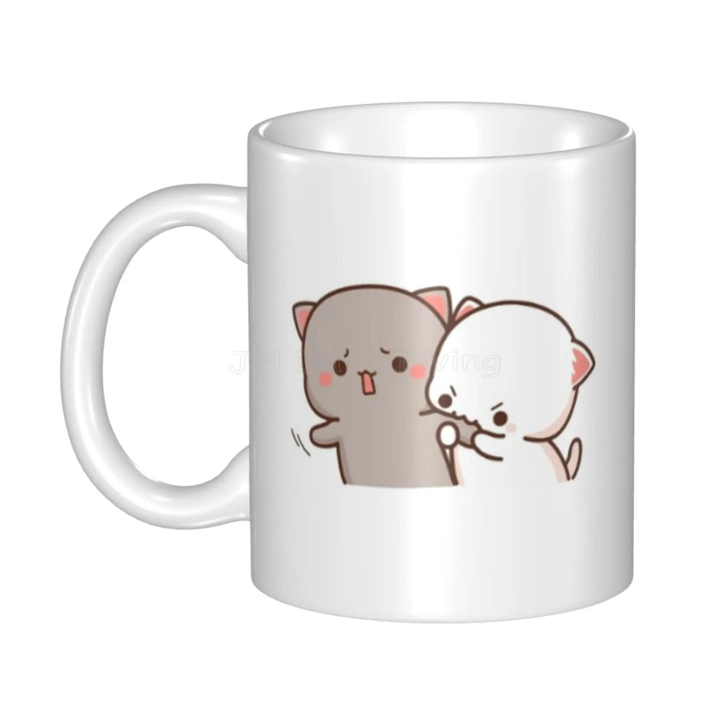 Peach and Goma Mug, 16 Designs - Just Cats - Gifts for Cat Lovers