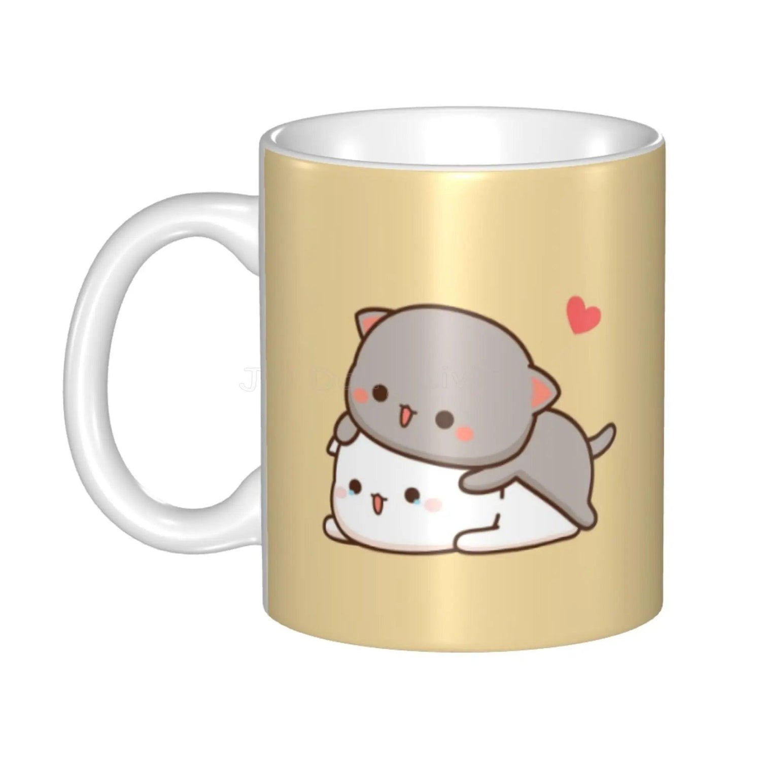 Peach and Goma Mug, 16 Designs - Just Cats - Gifts for Cat Lovers