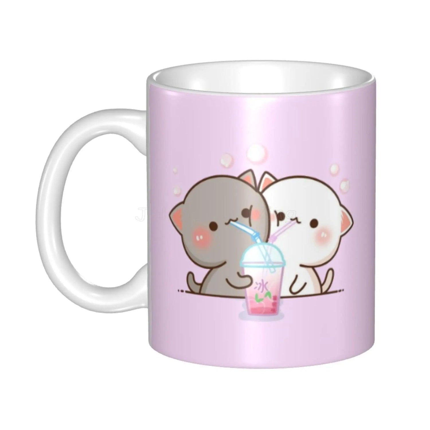 Peach and Goma Mug, 16 Designs - Just Cats - Gifts for Cat Lovers