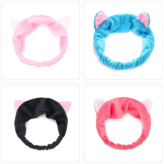 Plush Cat Ears headband, 9 Colors - Just Cats - Gifts for Cat Lovers