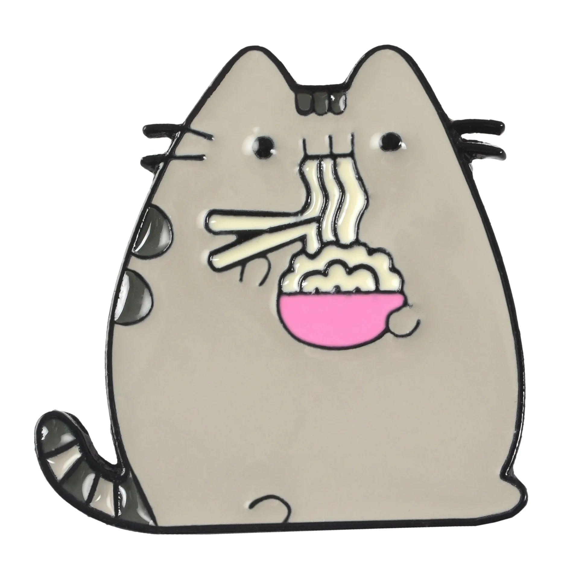 Pusheen Cat Pins, 4 desings - Just Cats - Gifts for Cat Lovers