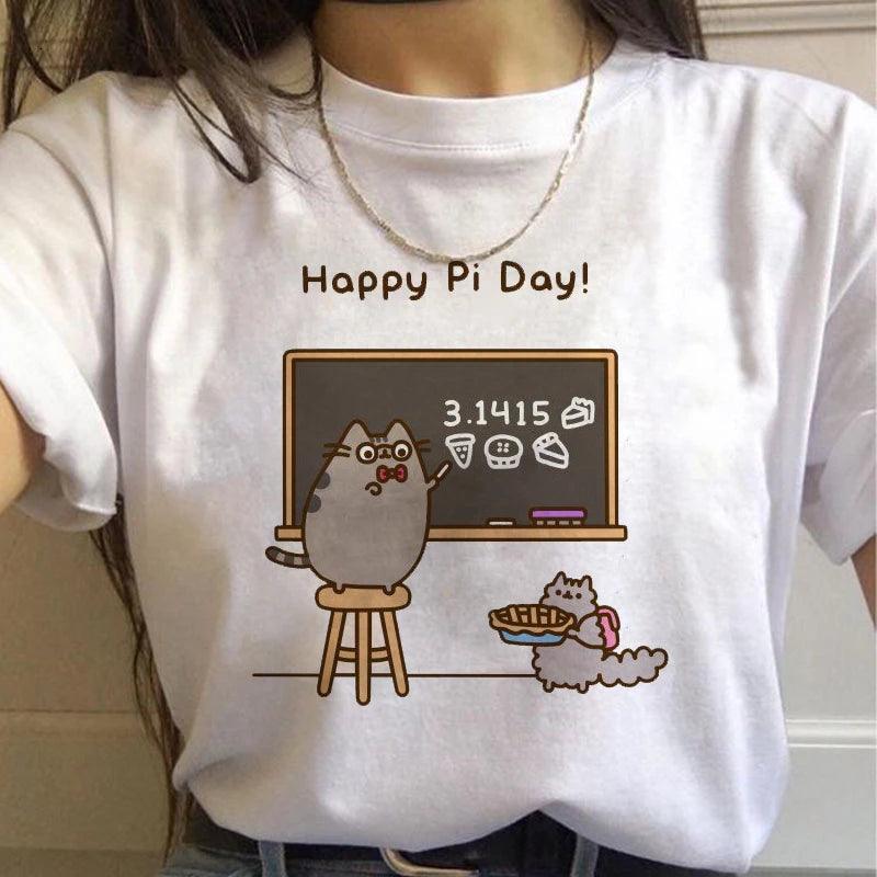 Pusheen Cat Printed Woman&