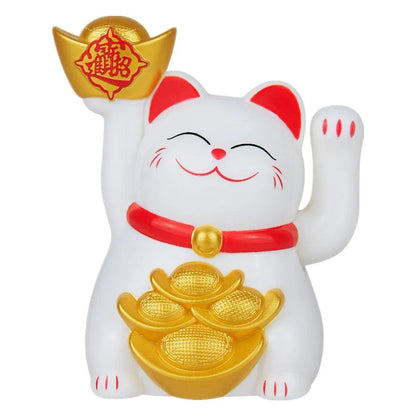 Solar Powered Maneki Neko Lucky Cat, 4 colors - Just Cats - Gifts for Cat Lovers