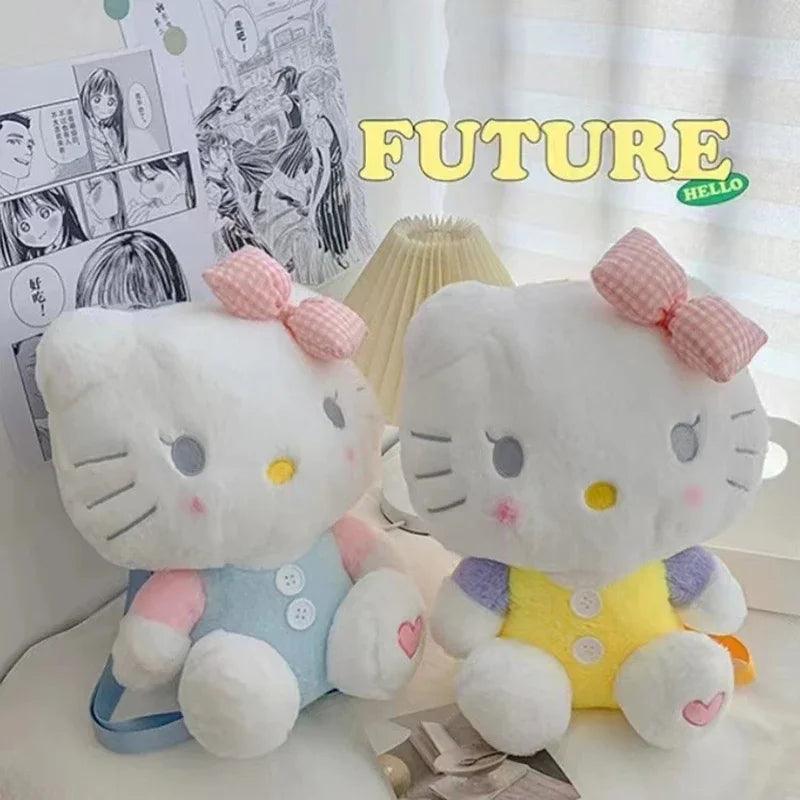 Stuffed Plush Hello Kitty Backpack, 7 Colors - Just Cats - Gifts for Cat Lovers