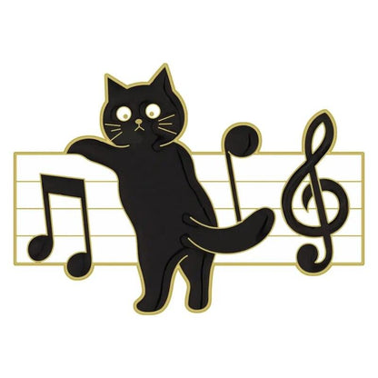 Various Black Cat Pin, 26 Designs - Just Cats - Gifts for Cat Lovers