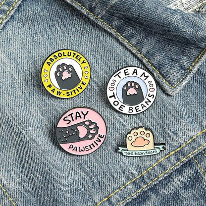 Various Cartoon Cat Pins, 19 Designs - Just Cats - Gifts for Cat Lovers