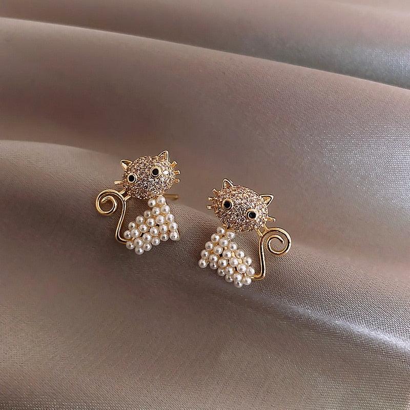 Various cat Earrings, 12 Designs - Just Cats - Gifts for Cat Lovers