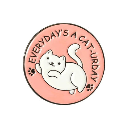 Various Cat Pins, 25 Designs - Just Cats - Gifts for Cat Lovers