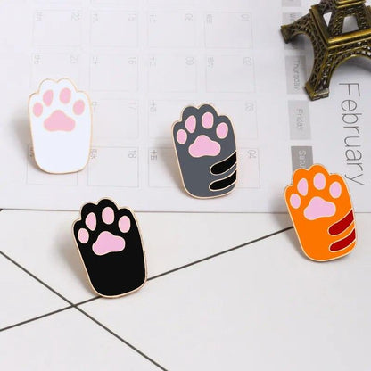 Various Cute Cartoon Cat Pins, 17 Designs - Just Cats - Gifts for Cat Lovers