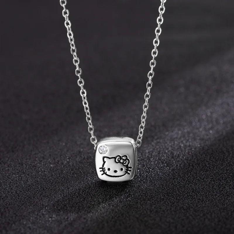 Verious Hello Kitty Silver &amp; Crystal Necklaces, 10 Desings - Just Cats - Gifts for Cat Lovers