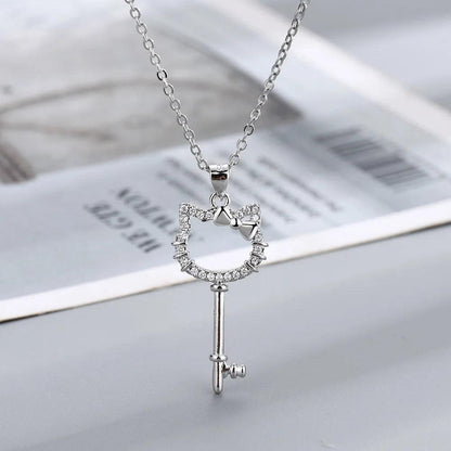 Verious Hello Kitty Silver &amp; Crystal Necklaces, 10 Desings - Just Cats - Gifts for Cat Lovers