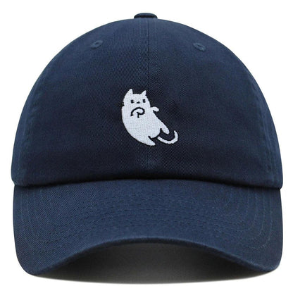 White Cat Adjustable Baseball Cap, 10 colors - Just Cats - Gifts for Cat Lovers