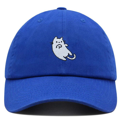 White Cat Adjustable Baseball Cap, 10 colors - Just Cats - Gifts for Cat Lovers